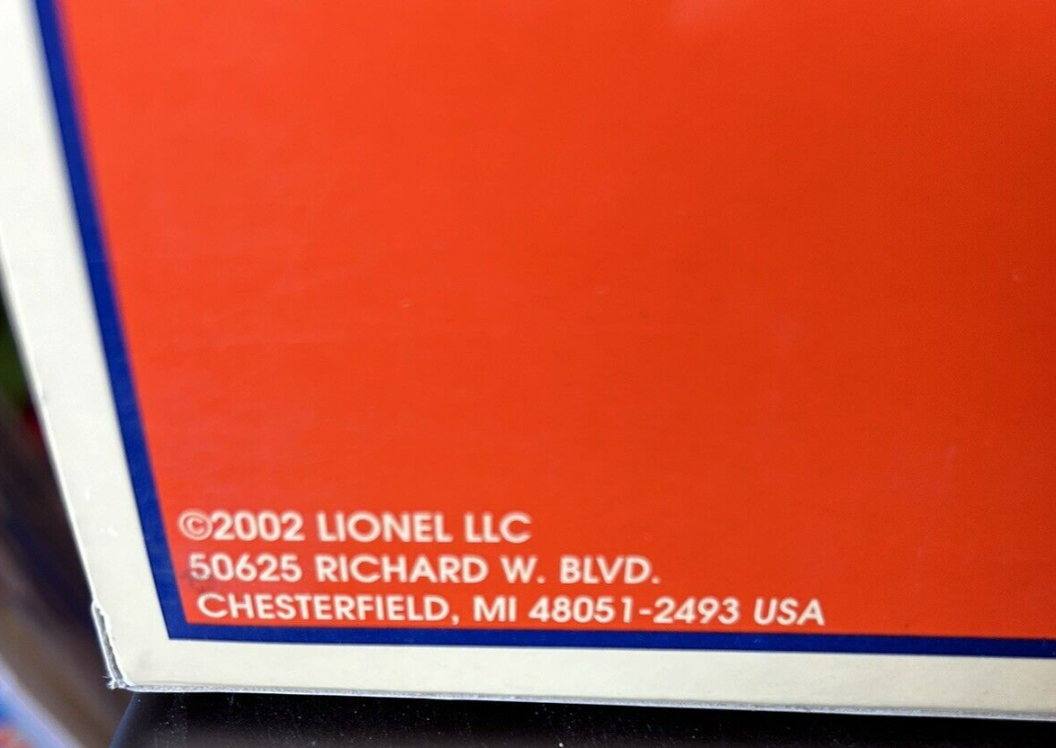 LIONEL TRAIN: NEW YORK CENTRAL 2002 DOUBLE DOOR BOXCAR #6-39247