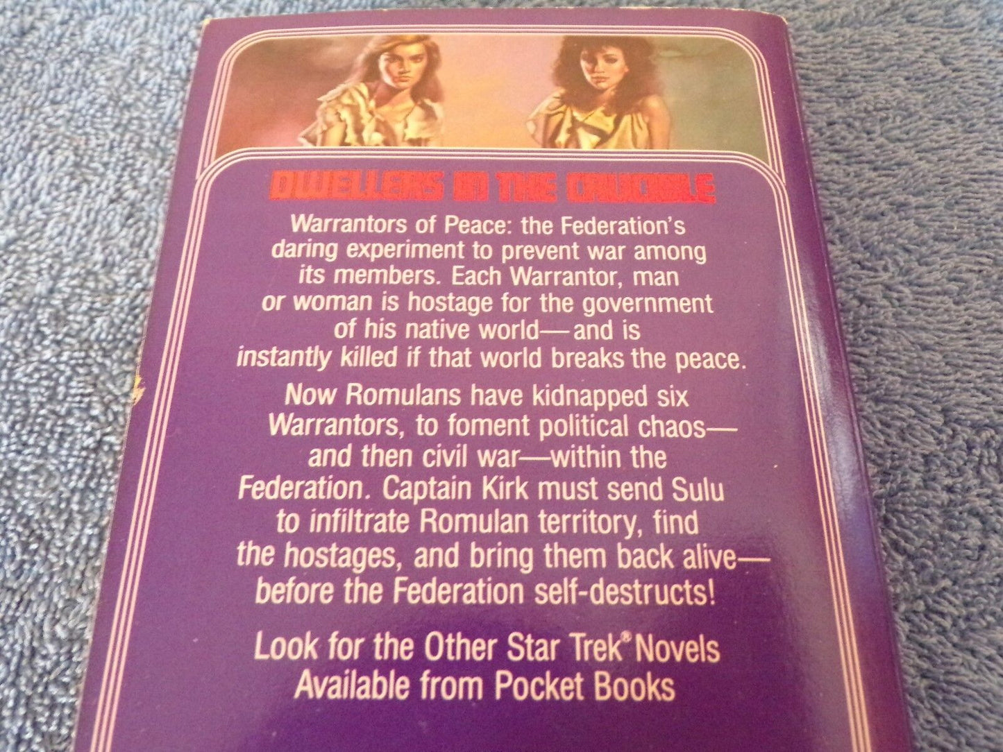 Set of 2 Star Trek Original Series Novels by Margaret Bonanno