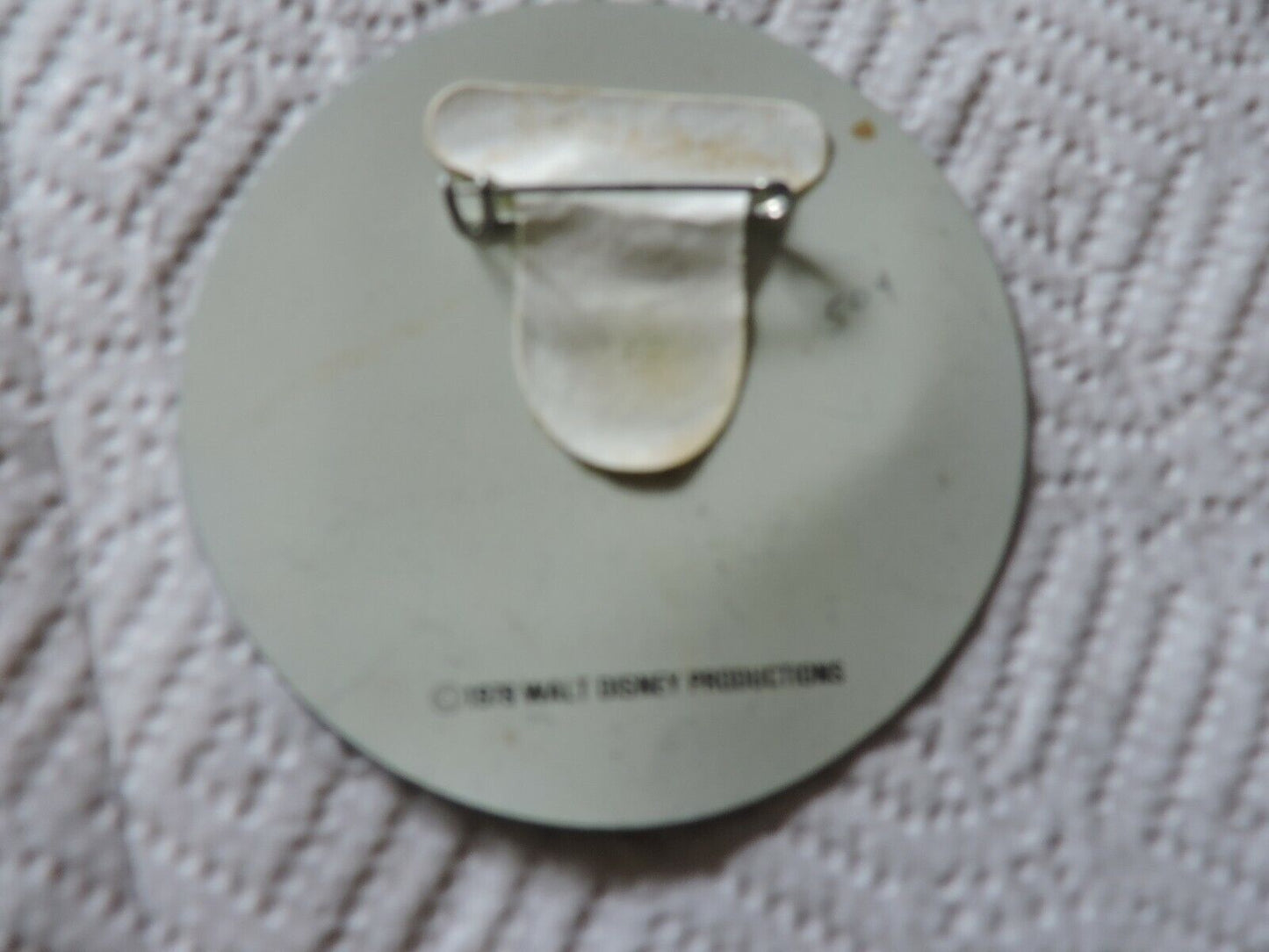1979 BLACK HOLE  WALT DISNEY 3 INCH  ROUND PIN