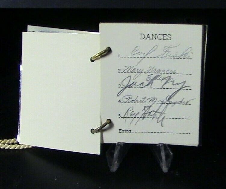 Vintage 1941, Engineers Ball, Iowa State College, Dance Momento.