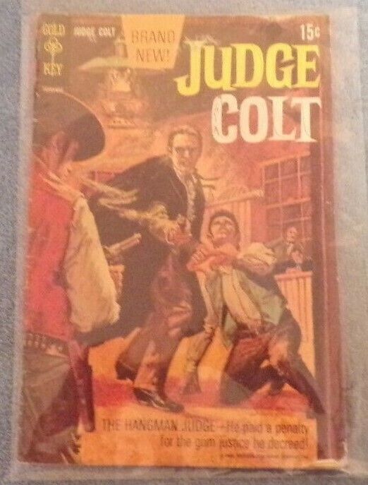 Gold Key Presents: Judge Colt: The Hangman Judge Comic Book, First Edition, 1969