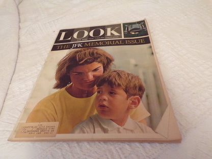 LOOK Magazine: The JFK Memorial Issue, November 17, 1964