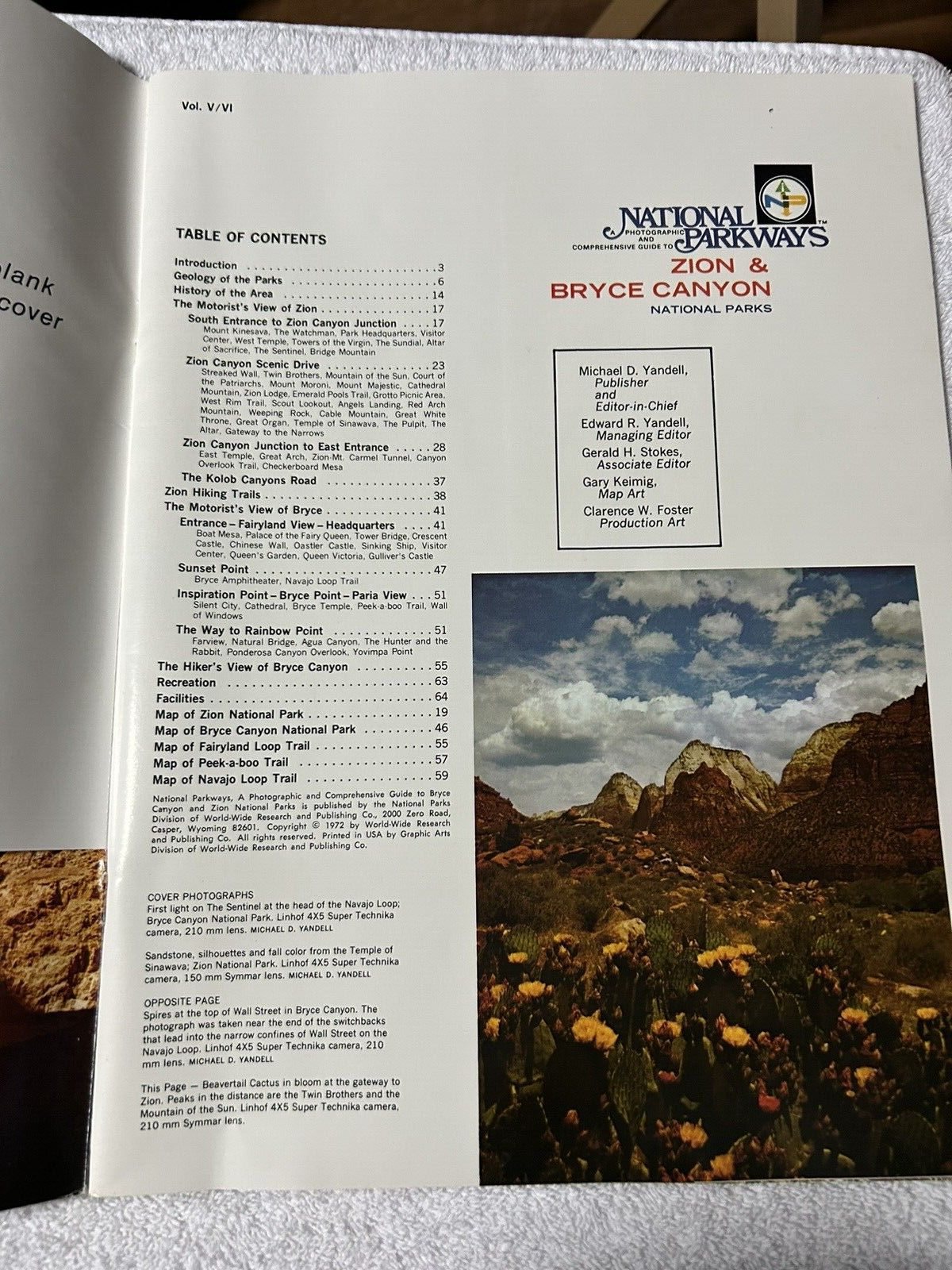 NATIONAL PARKWAYS BRYCE CANYON & ZION NATIONAL PARKS