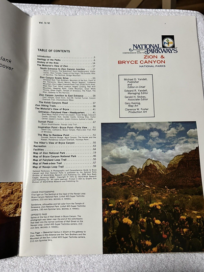 NATIONAL PARKWAYS BRYCE CANYON & ZION NATIONAL PARKS