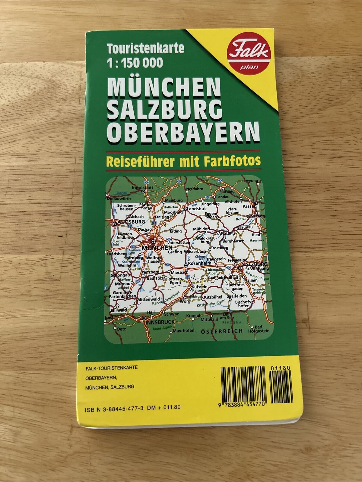 Munchen Salzburg Oberbayern,  Falk-Verlag