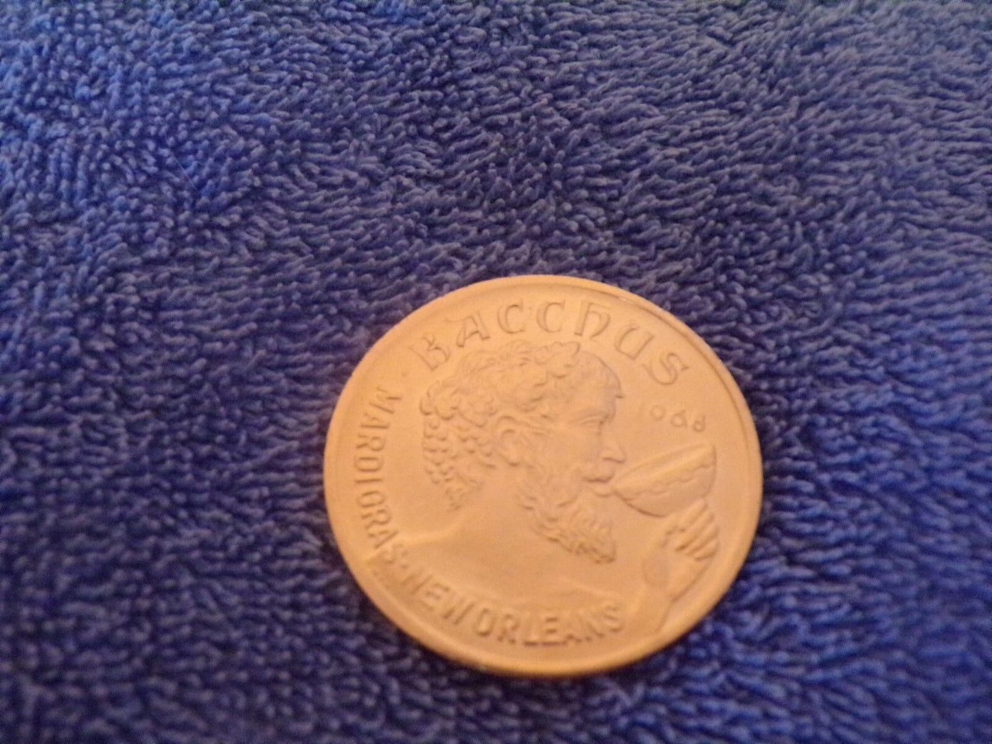 Bacchus 1995 Coin From Mardi Gras in New Orleans
