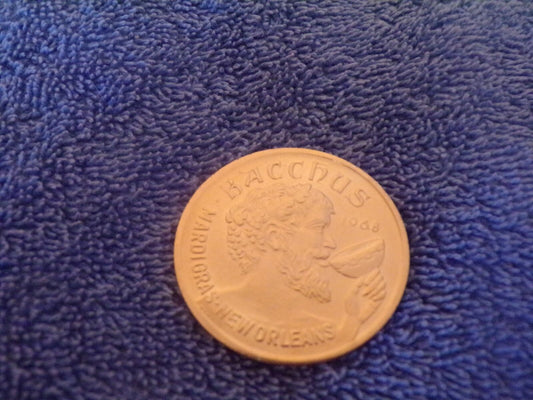 Bacchus 1995 Coin From Mardi Gras in New Orleans