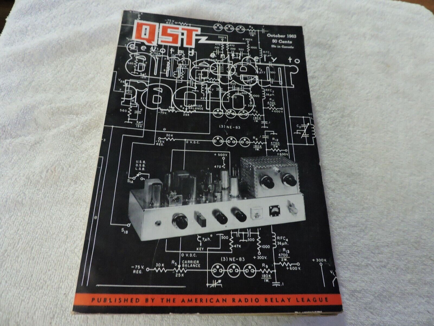 QST AMATEUR RADIO MAGAZINE OCTOBER  1963