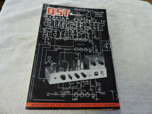QST AMATEUR RADIO MAGAZINE OCTOBER  1963