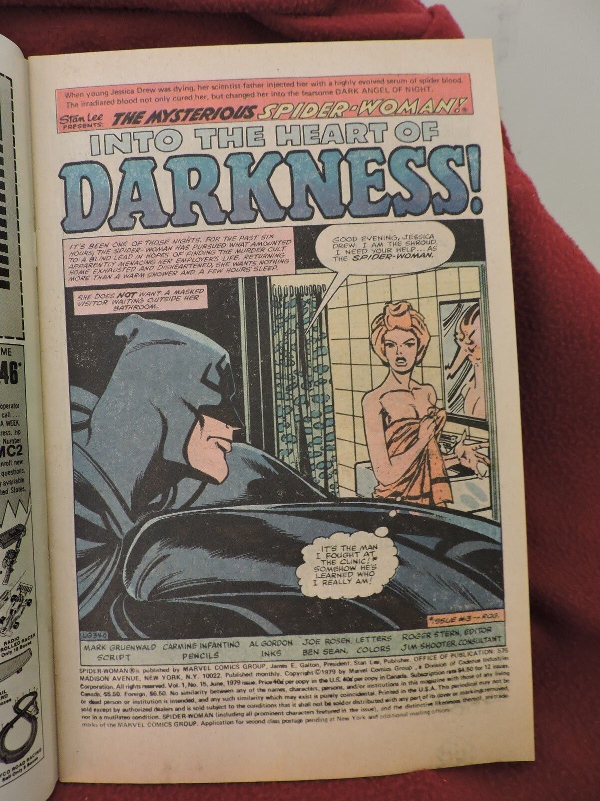 Spider-Woman  #15 (June  1979, Marvel)