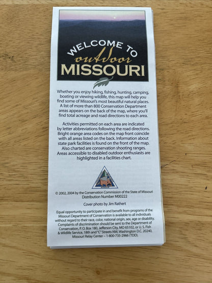 Missouri Department of Conservation 2002-04