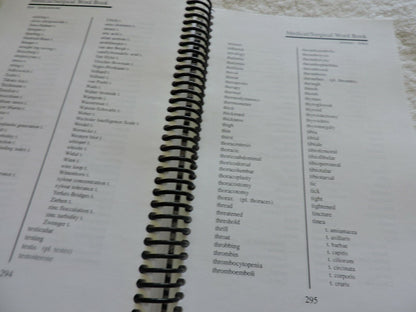 ANNOTATED MEDICAL SURGICAL WORD BOOK--2005--COMPILED BY ANDREA L. ANAYA, CMT