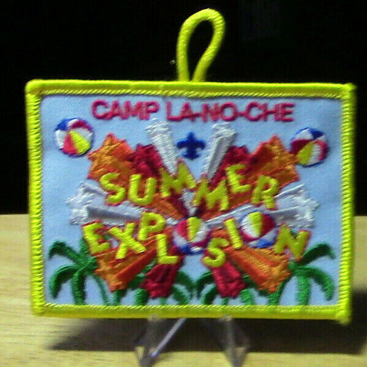BSA: Camp LA-NO-CHE  Summer Explosion Patch