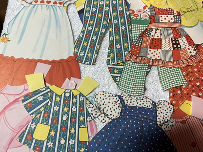 WHITMAN VALERIE WITH GROWIN' PRETTY HAIR PAPER DOLL 1971