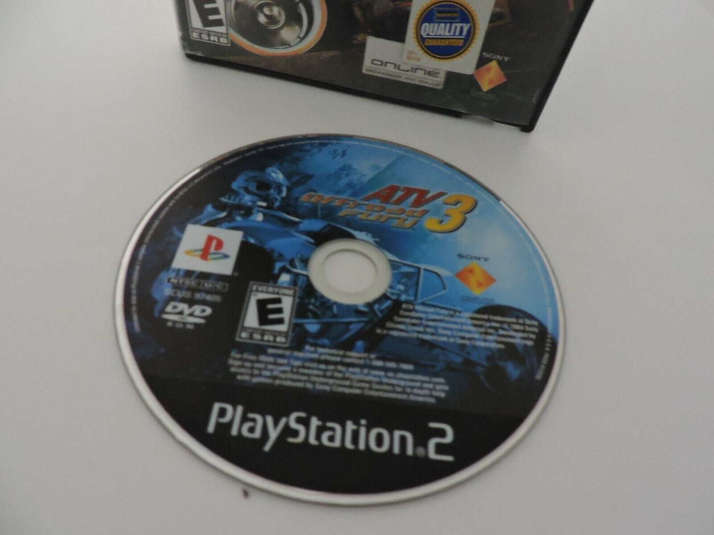 PLAYSTATION 2 GAME ATV OFF ROAD FURY 3 (E RATED)