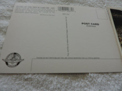 1997 START OF THE BRICKYARD 400   UNPOSTED POST CARD