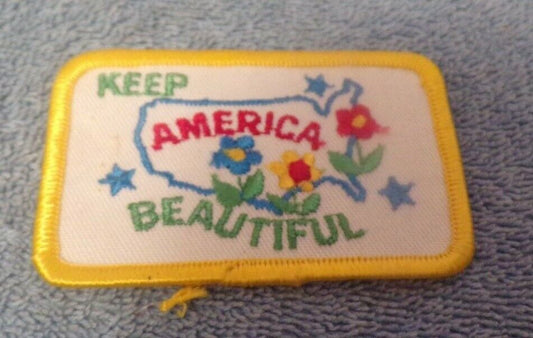 Girl Scout Patch: Keep America Beautiful