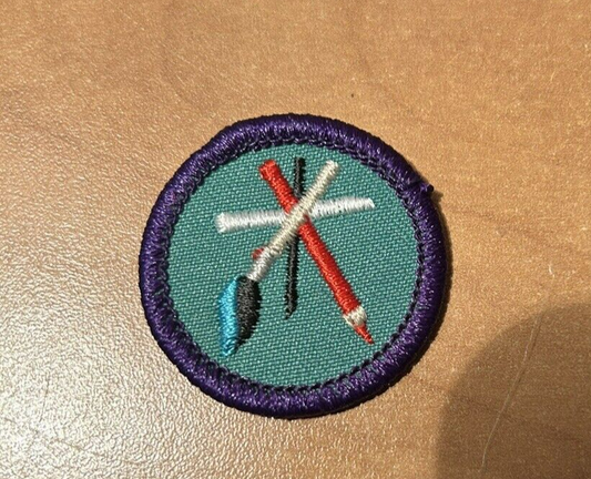 Official Girl Scout "Art" Like It Patch