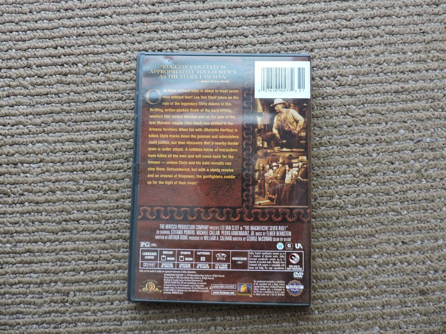 The Magnificent Seven Ride (DVD, 2009)