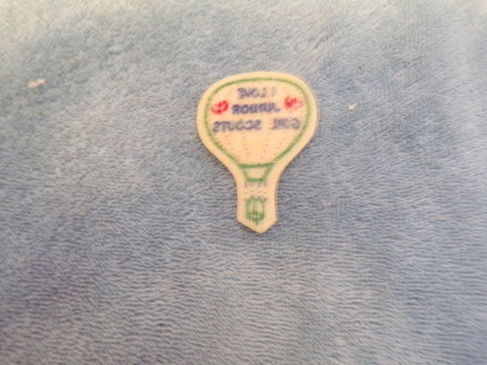 I Love Junior Girl Scouts Patch