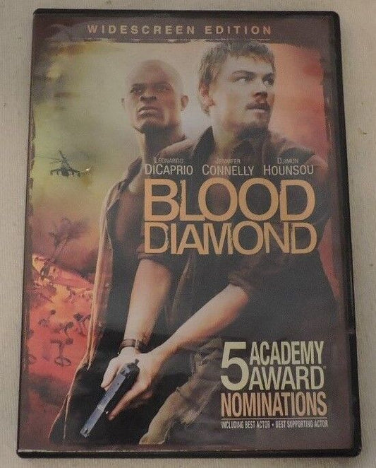 Blood Diamond (DVD, 2007)-Widescreen Edition/Leonardo DiCaprio/Jennifer Connelly