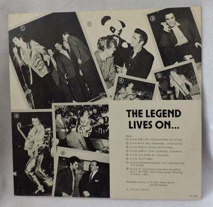 Elvis Presley "A Canadian Tribute" Album 1978 Vinyl Album