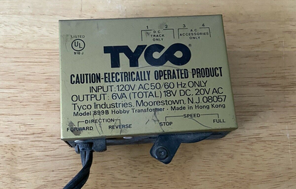 TYCO Model 899B Hobby Transformer