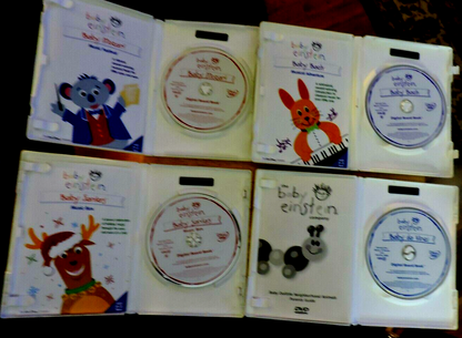 baby einstein SET OF 4 DVDs: AGES 3-9 MONTHS