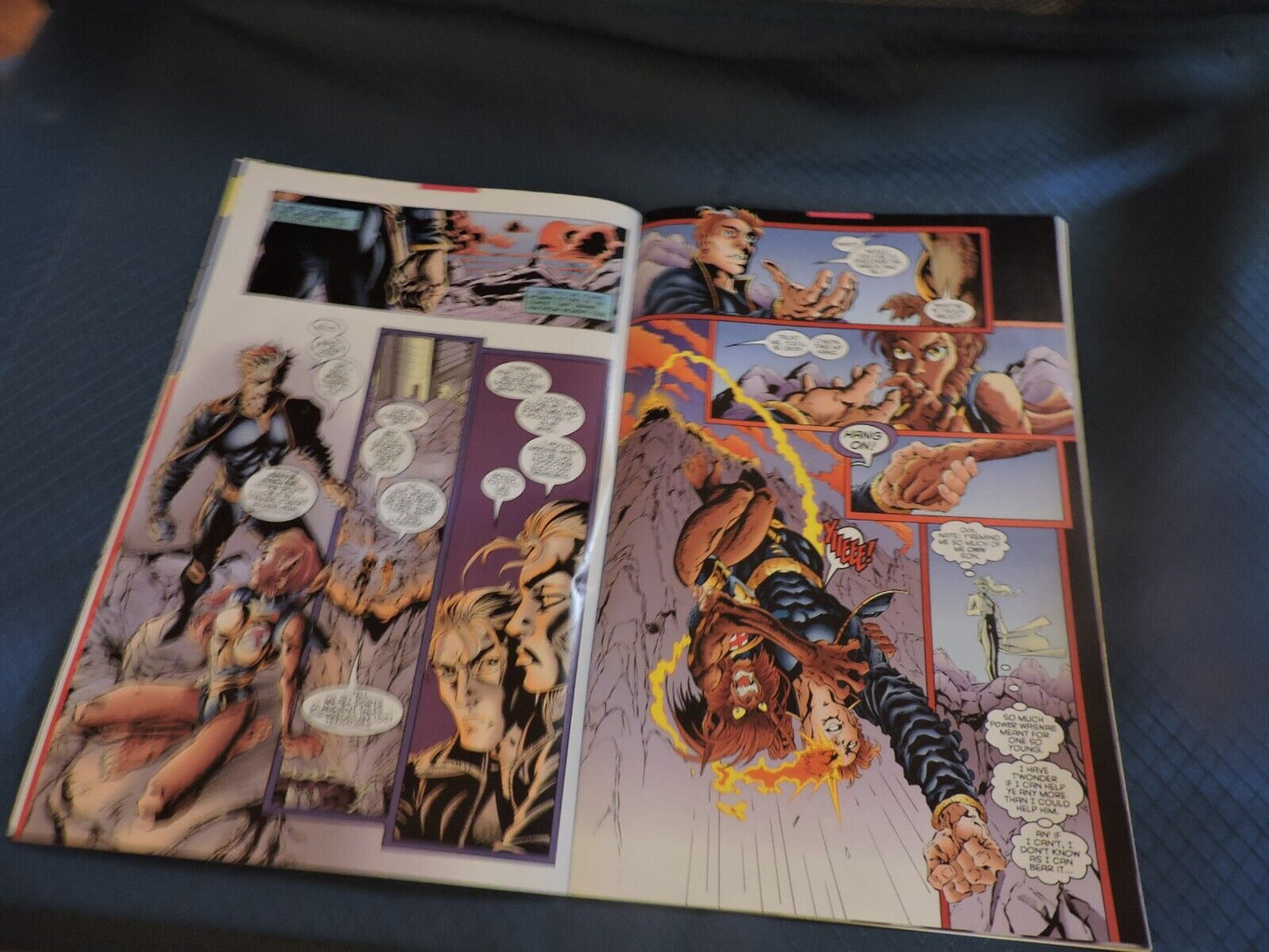 X-MAN  UP AGAINST EXCALIBUR NO. 12, FEBRUARY 1996