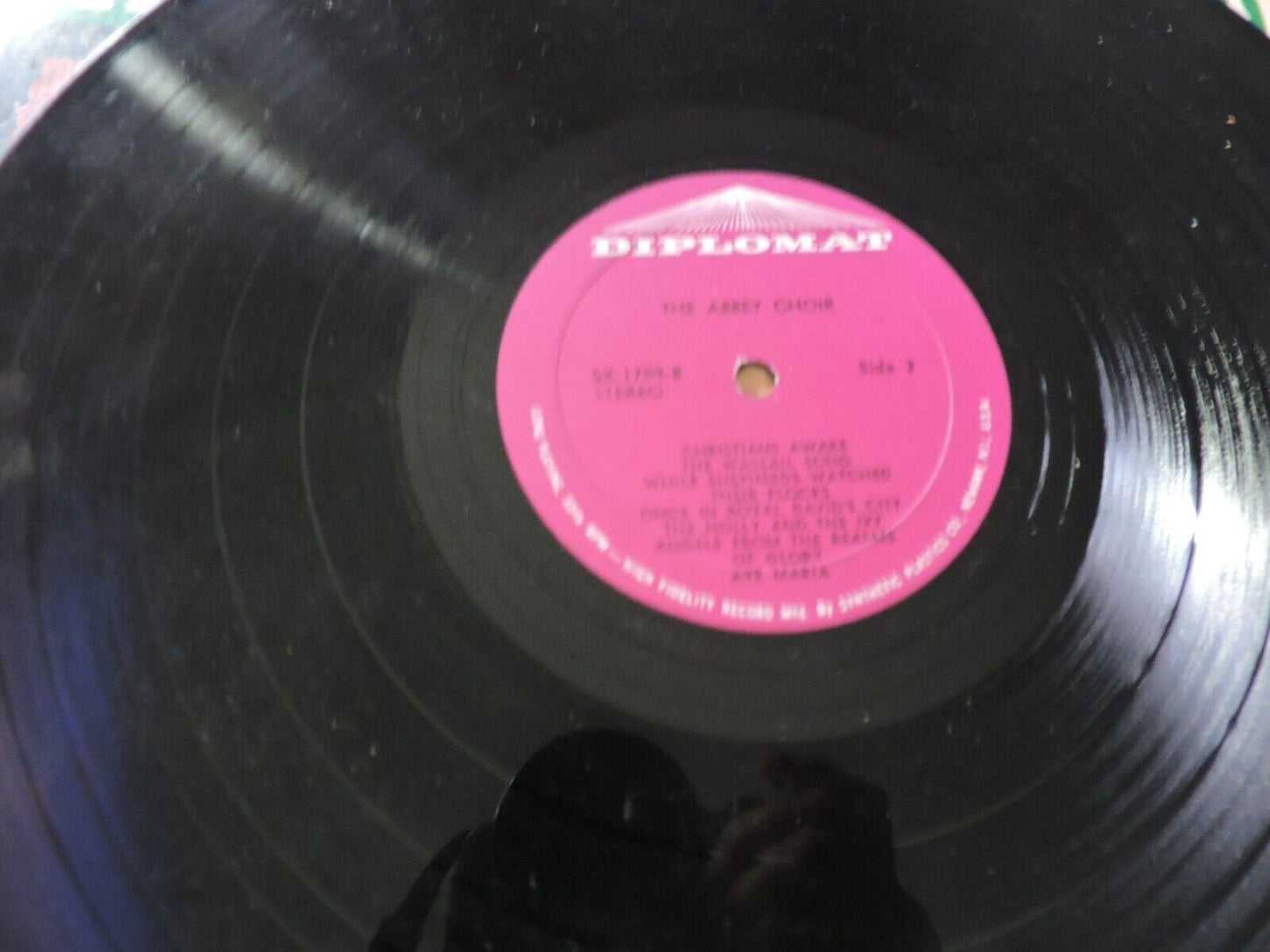 The Abbey Choir The Little Drummer Boy 1966 Vinyl Record Album SX-1709 Christmas