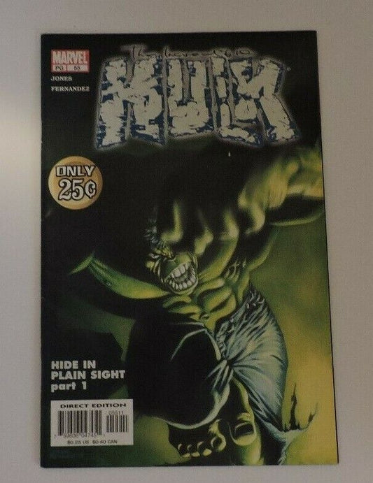 Marvel Comics Direct Edition: The Incredible Hulk, Hide in Plain Sight Part 1