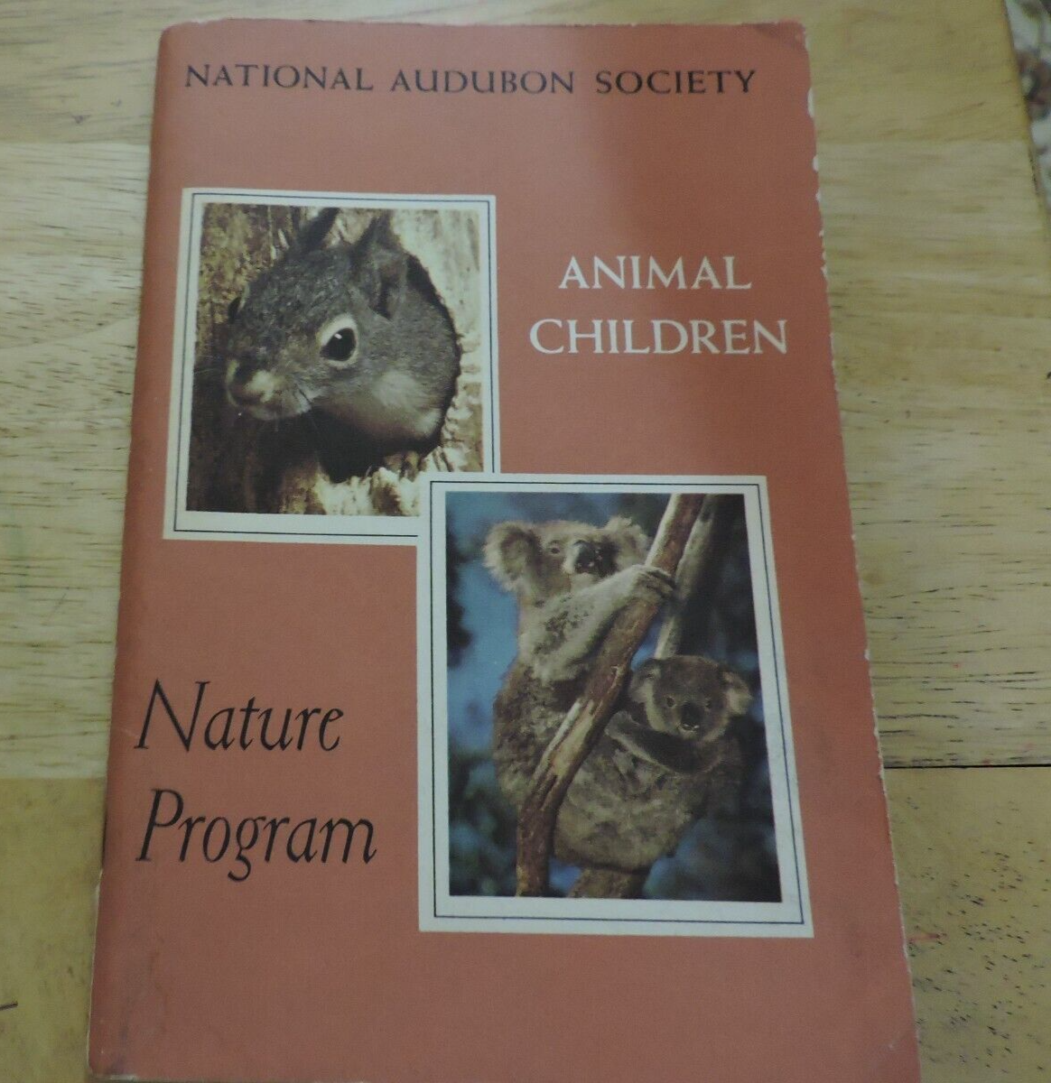 NATIONAL AUDUBON SOCIETY: NATURE PROGRAM, ANIMAL CHIDREN 1958