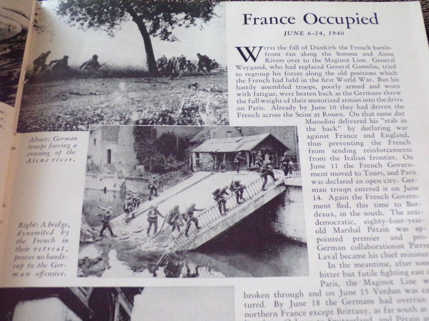 Think Magazine's Dairy of U.S. Participation in World War II Harcover Book