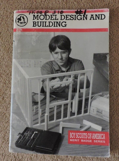 Merit Badge Series "Model Design and Building" 1993 Printing