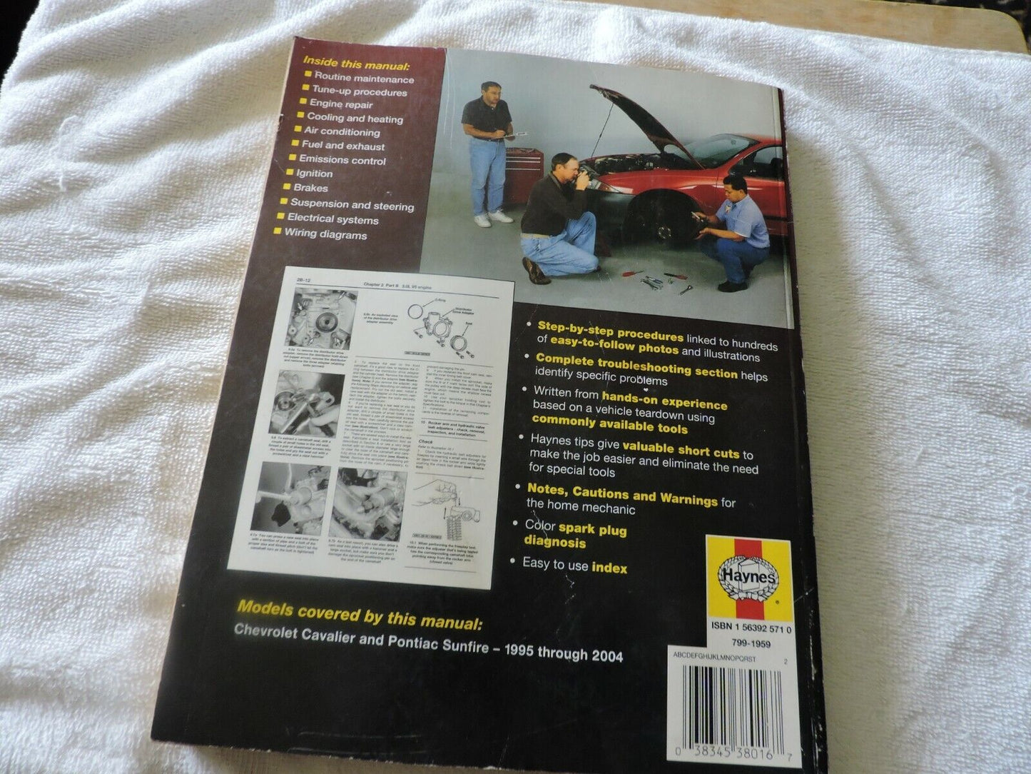 Repair Manual-Base Haynes 38016