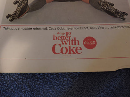 Coke Ad: National Geographic Magazine, Feb. 1964