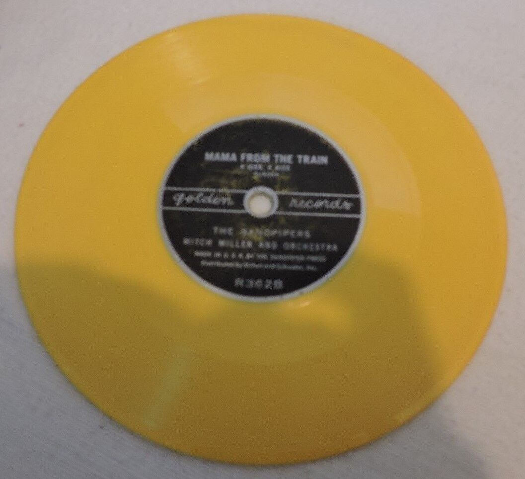 Mama From the Train By The Sandpipers & Mitch Miller Orchestra Record 78 RPM