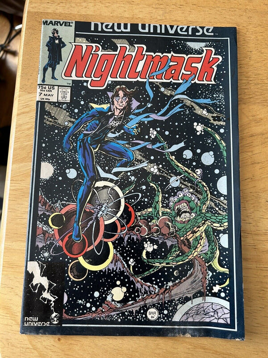 Marvel Comics: Nightmask Issue #7, May 1987