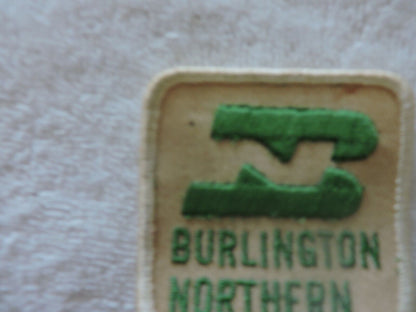 BURLINGTON NORTHERN RAILROAD PATCH (2.5 INCH SQUARE)