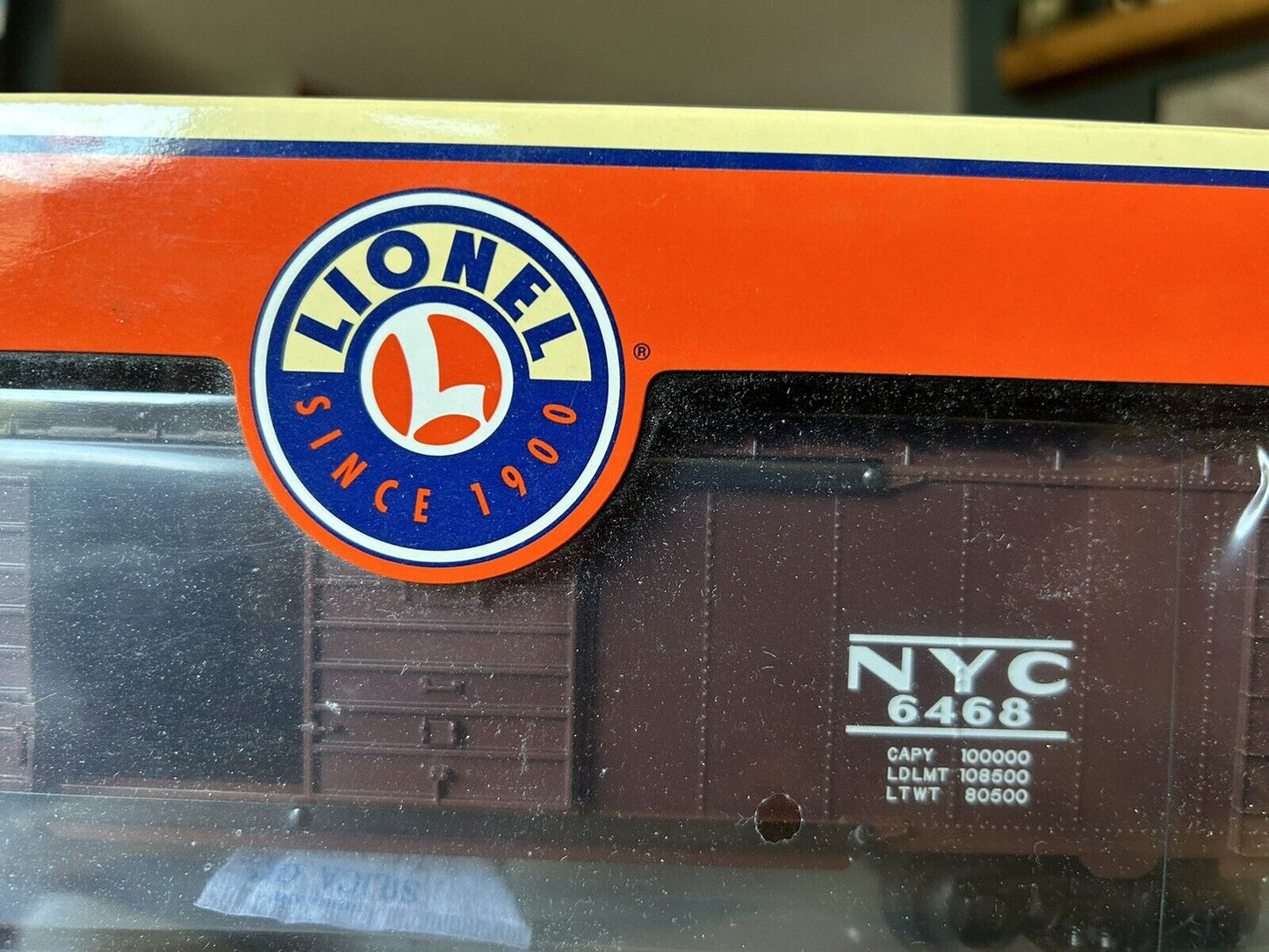 LIONEL TRAIN: NEW YORK CENTRAL 2002 DOUBLE DOOR BOXCAR #6-39247