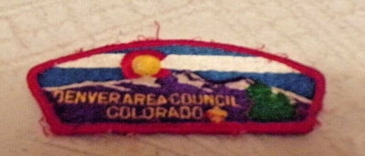Denver Colorado Area Council Patch (BSA)