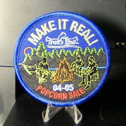 BSA, Cub Scout: "Make it Real, 04-05 Popcorn Sale Patch