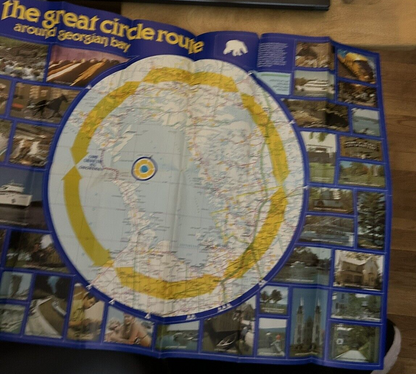 VINTAGE: THE GREAT CIRCLE ROUTE AROUND GEORGIAN BAY (NO DATE)