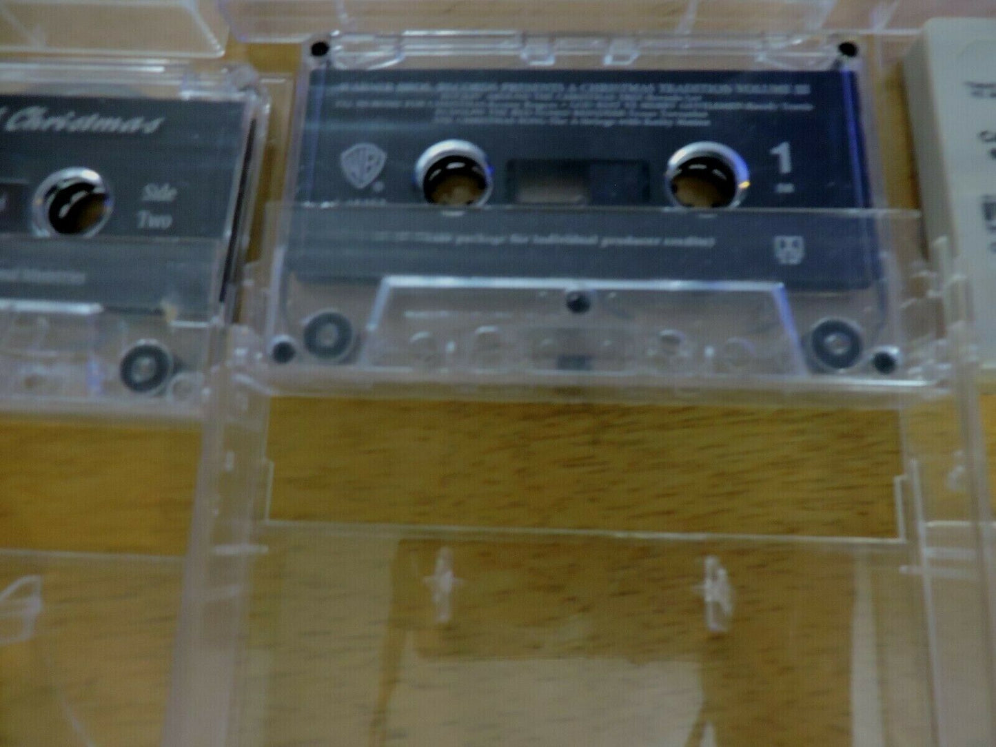 SET OF 6 CHRISTMAS CASSETTE TAPES --VARIOUS ARTISTS