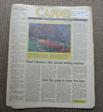 Capper's Newspaper (Topeka, Kansas) - Volume 111, No. 9 (April 25, 1989)