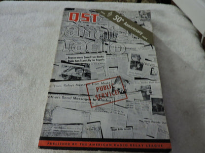 QST AMATEUR RADIO MAGAZINE  JULY 1964  50TH ANNIVERSARY