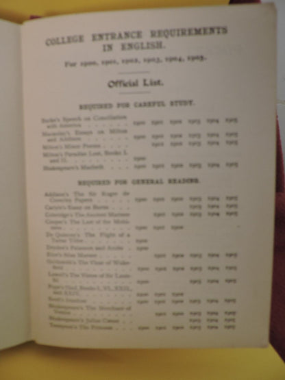 LONGFELLOWS EVANGELINE 1905  MACMILLANS POCKET BOOKS