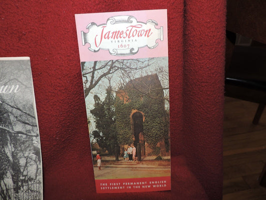 VINTAGE OLD TRAVEL  BROCHURES FROM VIRGINIA--LOT OF 5 PIECES