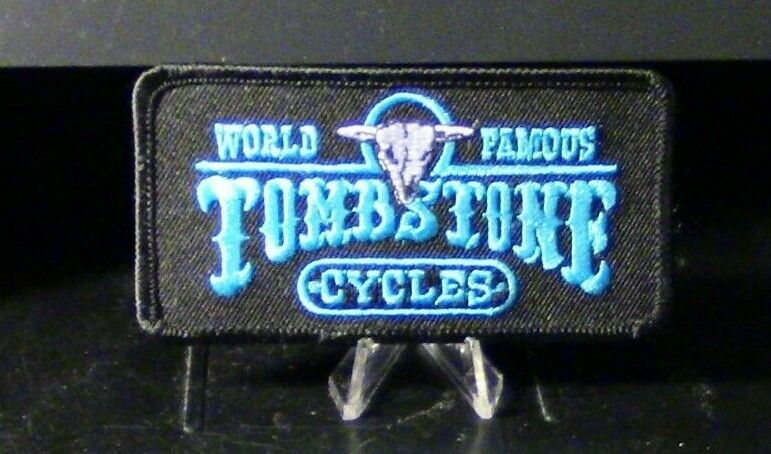 World Famous Tombstone Cyles Patch