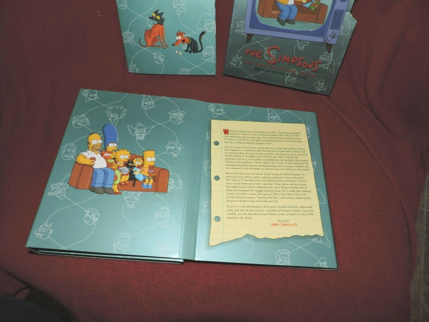 The Simpsons - The Complete Second Season (DVD, 2002, 4-Disc Set)